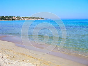 The beach in Fontane Bianche