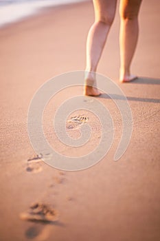 Beach footprint