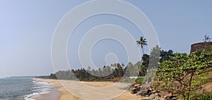 Beach Fort Landscape Kerala Kannur Bekel