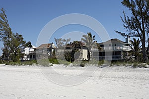 Beach front houses