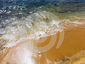 Beach of galle face sri lanka