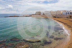 Beach of Gallipoli in Salento, Puglia, Italy photo