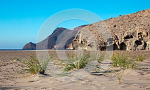 Beach Genoveses in the natural park of Cabo de Gata,  Almeria-Spain photo