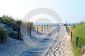 Strand auf der Deutsch baltisch das Meer Strand stühle a urlaub Gefühl 