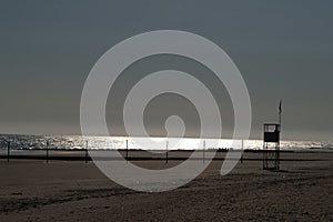 Beach at the german north sea