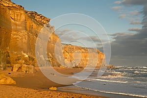 The beach at Gibson`s Steps