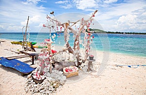 Beach on Gili islands, Meno photo