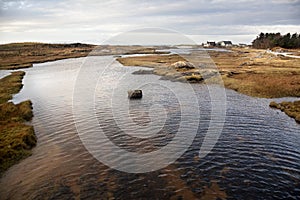 Beach and golf course, Arisaig, Scotland