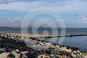 Beach in Gorki Zachodnie, Gdansk