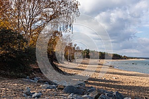 Beach in Gorki Zachodnie, Gdansk