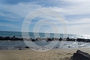 Beach of Gran Canaria in Meloneras photo