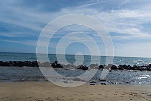 Beach of Gran Canaria in Meloneras photo