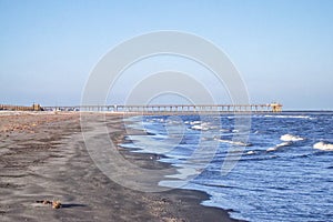 The Beach at Grand Isle, Louisiana photo