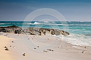 Beach at Grand Turk Island, Caribbean