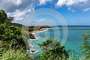 Beach Grande Bas Vent, Basse-Terre, Guadeloupe, Caribbean