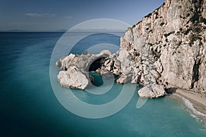 Beach in Greece in Summer Holiday