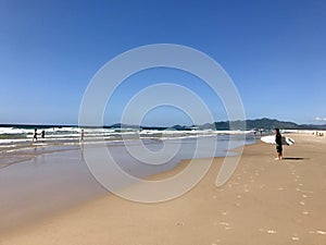 Beach, Guarda Do Embau, Brasil