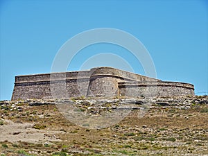 Beach of the Guardias Viejas from El Ejido Almeria Andalusia Spain photo