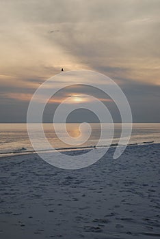 Beach Gulf Coast Sunset