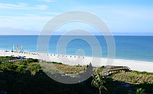 Beach at the Gulf of Mexico on Marco Island, Florida