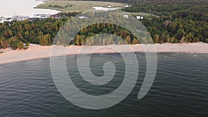 Beach on GÃ³rki Zachodnie in GdaÅ„sk, Poland.