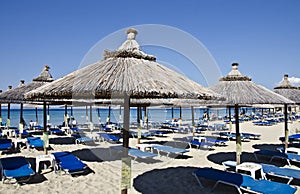 Beach in Halkidiki Greece photo
