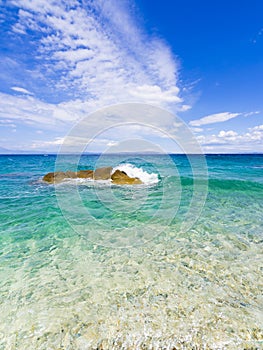 Beach on Halkidiki, Sithonia, Greece