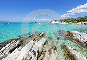 Beach on Halkidiki, Sithonia, Greece