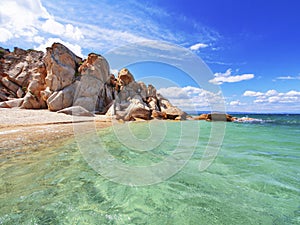 Beach on Halkidiki, Sithonia, Greece