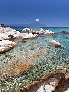 Beach on Halkidiki, Sithonia, Greece