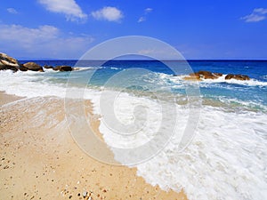 Beach on Halkidiki, Sithonia, Greece