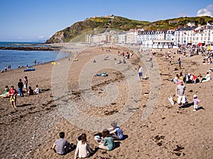 Seaside Beach Holiday in Wales, UK