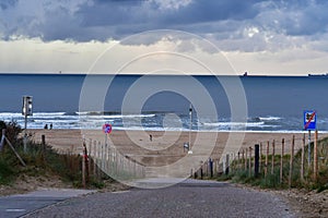 Beach Holland in the Hague