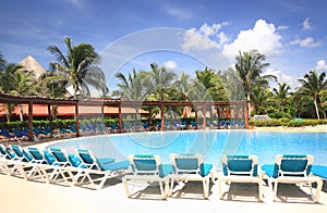 Beach hotel resort swimming pool