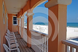 Beach House Balcony