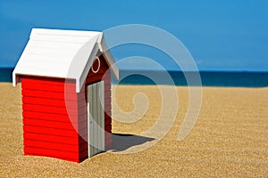 Beach hut