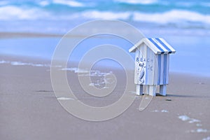 Beach Hut Background