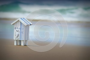 Beach Hut Background