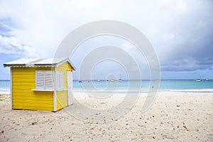 Beach hut, barbados