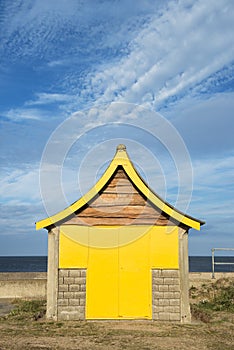 Beach Hut at Mablethorpe