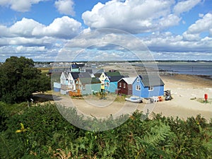 Beach huts