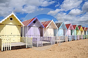 Beach huts