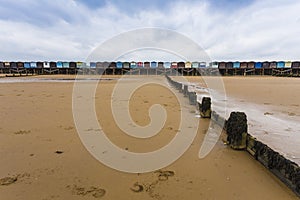 Beach huts