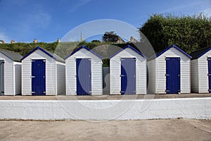 Beach huts