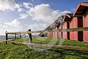 Beach Huts At Branscombe