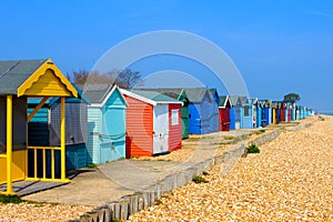 Beach huts