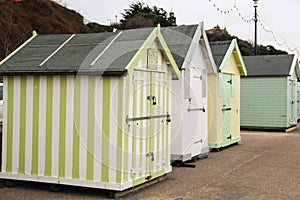 Beach huts Coast UK