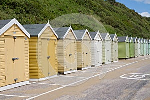 Beach huts