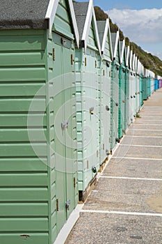 Beach huts