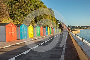 Beach huts at Dawlish